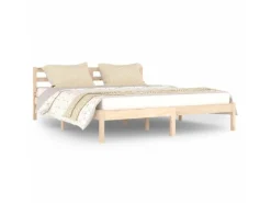 vidaXL Massivholzbett Kiefer 160x200 cm1136725