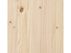 Outlet vidaXL Massivholzbett ohne Matratze 140x200 cm Kiefernholz 3308738 Natur