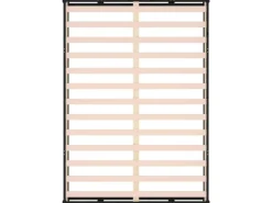 vidaXL Massivholzbett 180x200 cm 820815