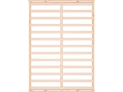 vidaXL Massivholzbett 140x190 cm 820841