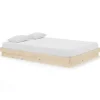 Discount vidaXL Massivholzbett 140x200 cm 819907