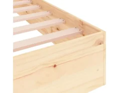 Discount vidaXL Massivholzbett 90x200 cm1279648