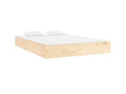 vidaXL Massivholzbett 200x200 cm1279613