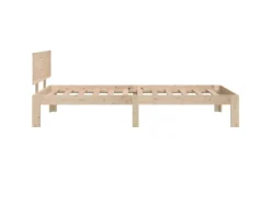 vidaXL Massivholzbett 90x190 cm 3FT Single1136836