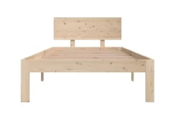 vidaXL Massivholzbett 90x190 cm 3FT Single1136836