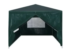 vidaXL Partyzelt 3x3 m Grün
