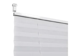 vidaXL Plissee Faltrollo Rollo Plisseerollo 40x150cm Weiß