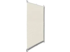 vidaXL Plissee Faltrollo Rollo Plisseerollo 70x150cm Creme