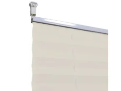 vidaXL Plissee Faltrollo Rollo Plisseerollo 40x150cm Creme