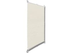 vidaXL Plissee Faltrollo Rollo Plisseerollo 40x150cm Creme