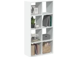 Best vidaXL Raumteiler Bücherregal Weiß 69,5 x 29 x 137,5 cm Holzwerkstoff 858021