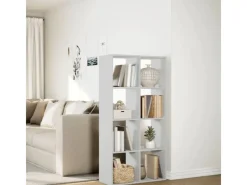 Best vidaXL Raumteiler Bücherregal Weiß 69,5 x 29 x 137,5 cm Holzwerkstoff 858021