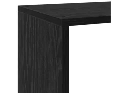 Sale vidaXL Raumteiler Bücherregal Schwarz Eichen-Optik 886274 Eiche Schwarz