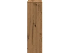 vidaXL Raumteiler-Bücherregal 3 Etagen Artisan-Eiche 99x29x99 cm 857966