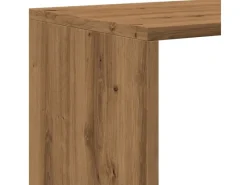 vidaXL Raumteiler-Bücherregal 3 Etagen Artisan-Eiche 99x29x99 cm 857966