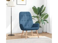 Sale vidaXL Relaxsessel Blau Stoff 4102646