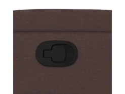 vidaXL Relaxsessel Dunkelbraun Stoff Modell 28