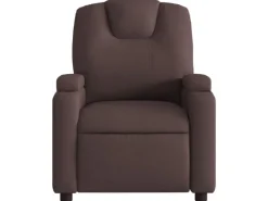 vidaXL Relaxsessel Dunkelbraun Stoff Modell 28