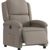 vidaXL Relaxsessel Elektrisch Taupe Stoff Modell 23