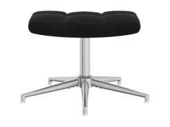 vidaXL Relaxsessel mit Hocker Samt 328134