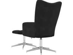 vidaXL Relaxsessel mit Hocker Samt 328134