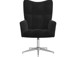 vidaXL Relaxsessel mit Hocker Samt 328134