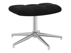 vidaXL Relaxsessel mit Hocker Samt 328134