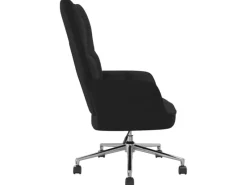 Clearance vidaXL Relaxsessel Schwarz Samt Modell 13