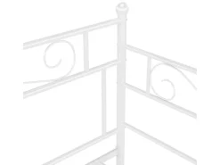 Sale vidaXL Schlafsofa Bettgestell Weiß Metall 90x200 cm650976