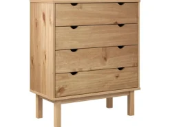 vidaXL Schubladenschrank OTTA 76,5x39,5x90 cm Massivholz