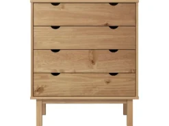 vidaXL Schubladenschrank OTTA 76,5x39,5x90 cm Massivholz
