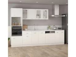 Outlet vidaXL Schubunterschrank Weiß 40x46x81,5 cm Holzwerkstoff