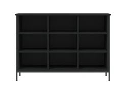 Outlet vidaXL Schuhregal 100x35x70 cm Holzwerkstoff 831843 Schwarz