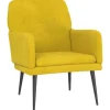 Online vidaXL Sessel Gelb 62x79x79 cm Samt Modell 1