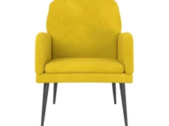 Online vidaXL Sessel Gelb 62x79x79 cm Samt Modell 1
