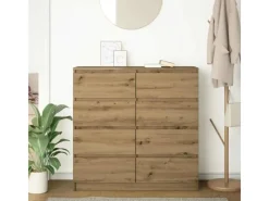 vidaXL Sideboard Artisan-Eiche 100x35x99 cm Holzwerkstoff 3328497