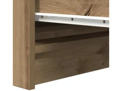 vidaXL Sideboard Artisan-Eiche 100x35x99 cm Holzwerkstoff 3328497