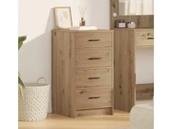 vidaXL Sideboard Artisan-Eiche 40 x 41 x 75 cm Holzwerkstoff 865063