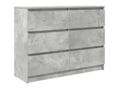 Clearance vidaXL Sideboard 100x35x76 cm Holzwerkstoff 3328501 Betongrau