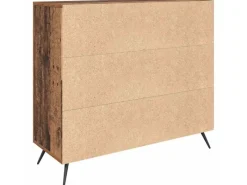 vidaXL Sideboard Braun 90 x 34 x 80 cm Holzwerkstoff 879576