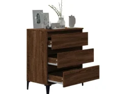 Clearance vidaXL Sideboard Braun Eichen-Optik 60x35x70 cm Holzwerkstoff 823055