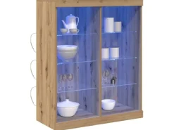 Online vidaXL Sideboard Eiche Handwerklich 41 x 37 x 100 cm Holzwerkstoff 863049 Artisan Eiche