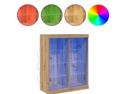 Online vidaXL Sideboard Eiche Handwerklich 41 x 37 x 100 cm Holzwerkstoff 863049 Artisan Eiche