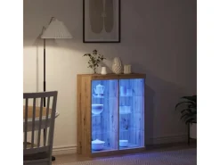 Online vidaXL Sideboard Eiche Handwerklich 41 x 37 x 100 cm Holzwerkstoff 863049 Artisan Eiche