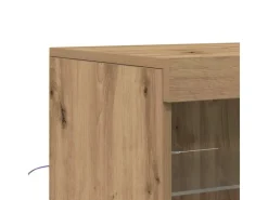 Online vidaXL Sideboard Eiche Handwerklich 41 x 37 x 100 cm Holzwerkstoff 863049 Artisan Eiche