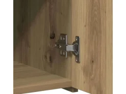 vidaXL Sideboard Eiche Handwerklich 50 x 42,5 x 93 cm Holzwerkstoff 868760