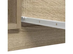 vidaXL Sideboard mit Schubladen Sonoma-Eiche 100,5x35x76 cm 3328446