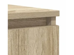 vidaXL Sideboard mit Schubladen Sonoma-Eiche 100,5x35x76 cm 3328446