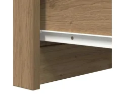 vidaXL Sideboard mit Schubladen Artisan-Eiche 37,5x35x99 cm 861768