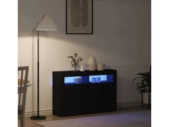 Hot vidaXL Sideboard 116 x 30 x 75 cm Holzwerkstoff 3333877 Schwarz